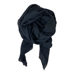 100% cotton scarf w/silver borden