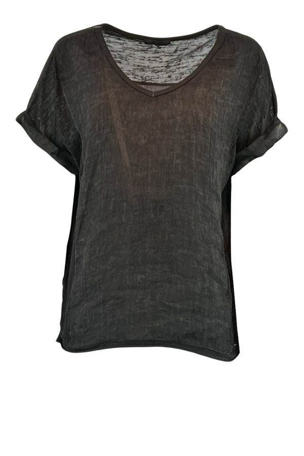 Marita hr top Black