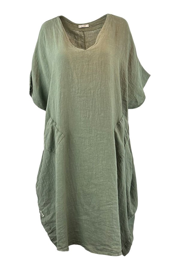 Eleanor hr kjole army green