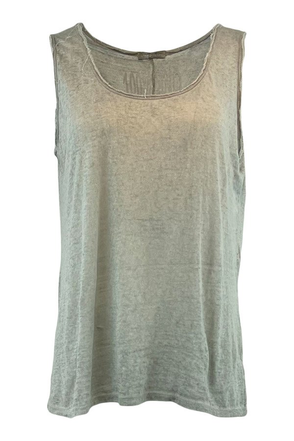 Tee 100% lino grey