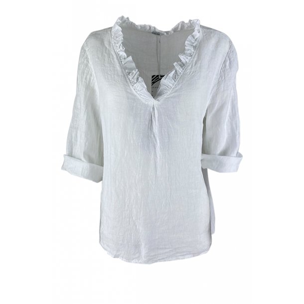 Ann linen shirt white S/M