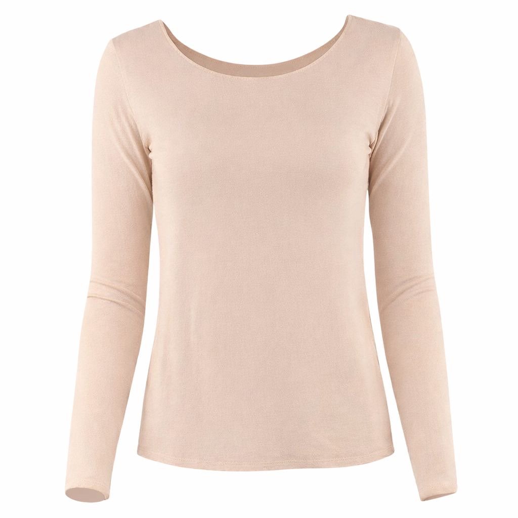 See tee Cille kashmire mix Tee light rosa