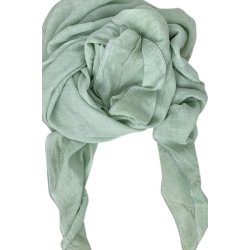 100% cotton scarf w/silver borden