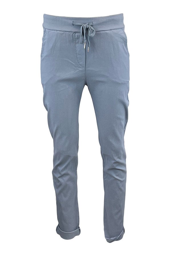 Julie strechi pants, flere farver S/M-L/XL light blue L/XL