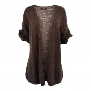 Kid Mohair mix cardigan