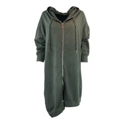 FUNGI sweats jakke asymetriske 