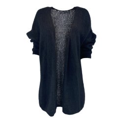 Kid Mohair mix cardigan 