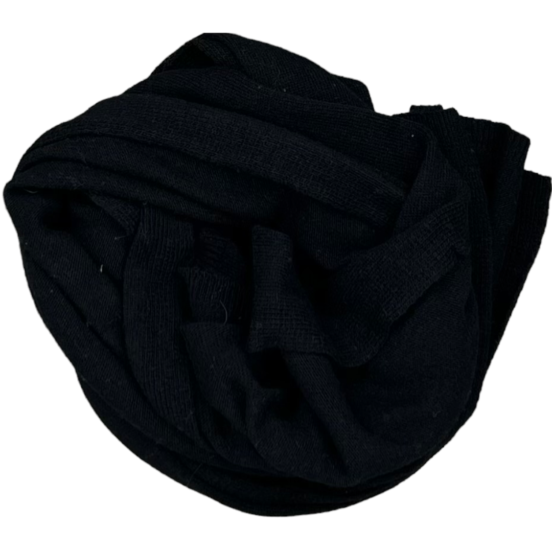 Cashmere mix trkde Black