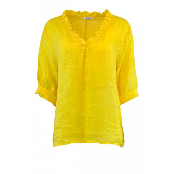 Ann linen shirt limone S/M