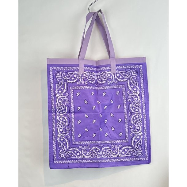 Bandana chopping/strand bag lilla