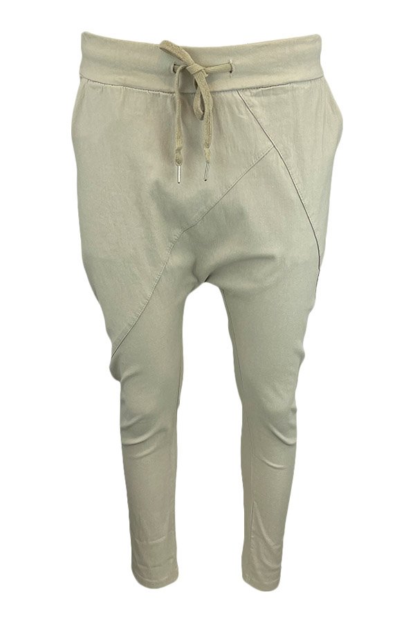 Baggy pants strechi cream one size