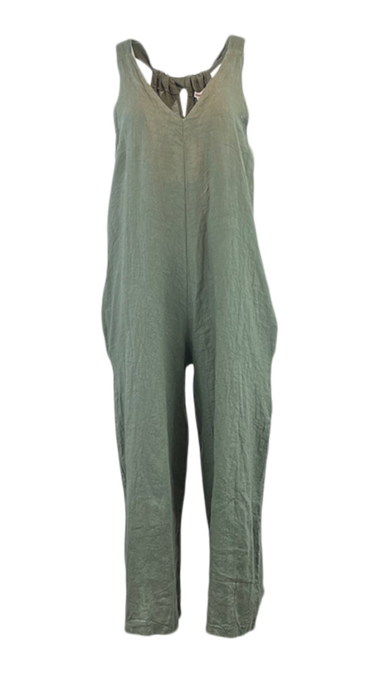 Hallo hr jumpsuit army green