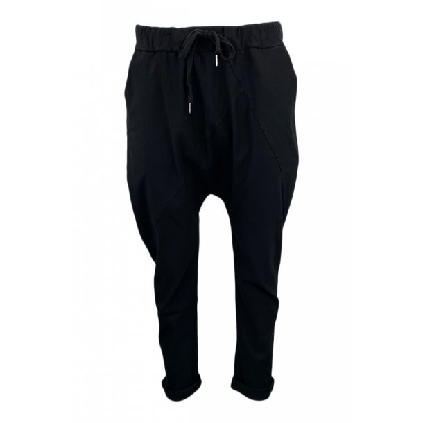 Baggy pants strechi black one size