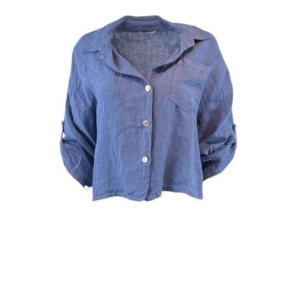 Hopeful jacket linen jeans blue