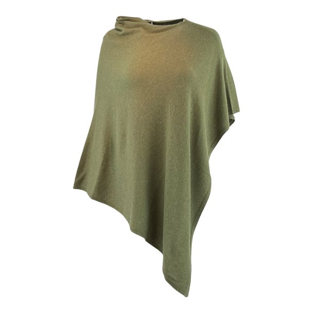 Cashmere mix poncho t22