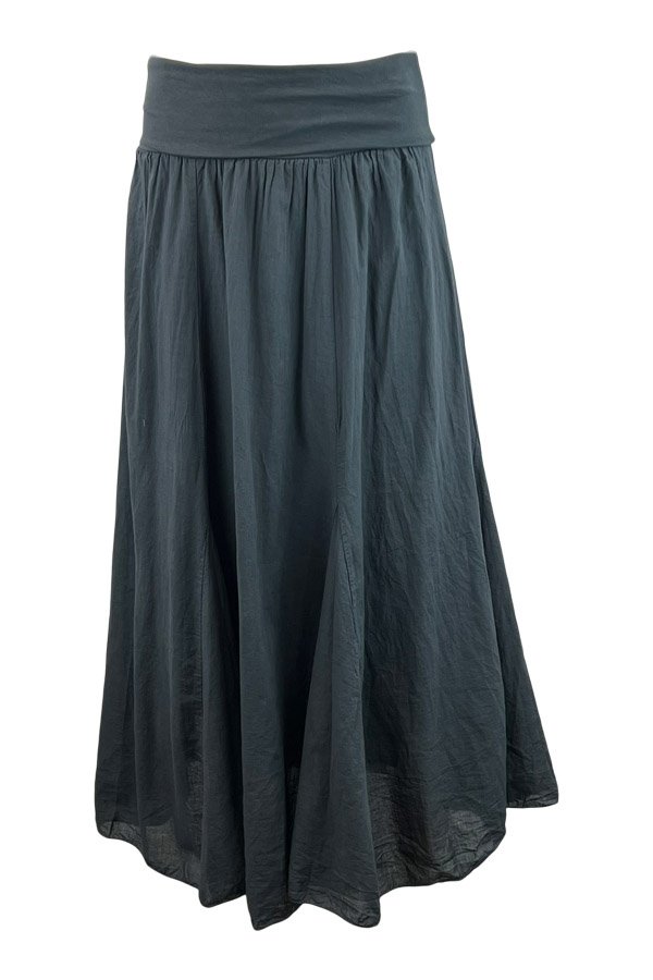 Skovbjerg cotton skirt grey