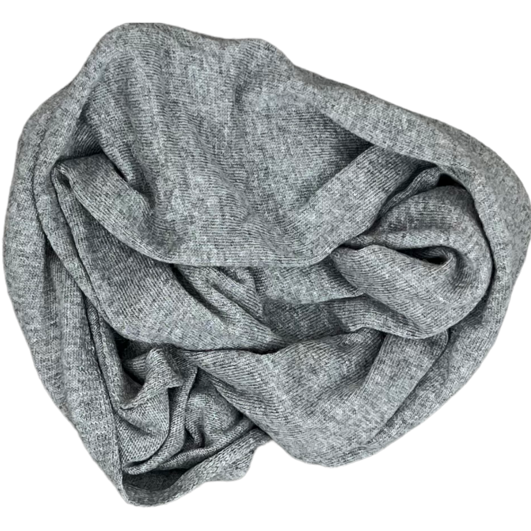 Cashmere mix trkde grey melange