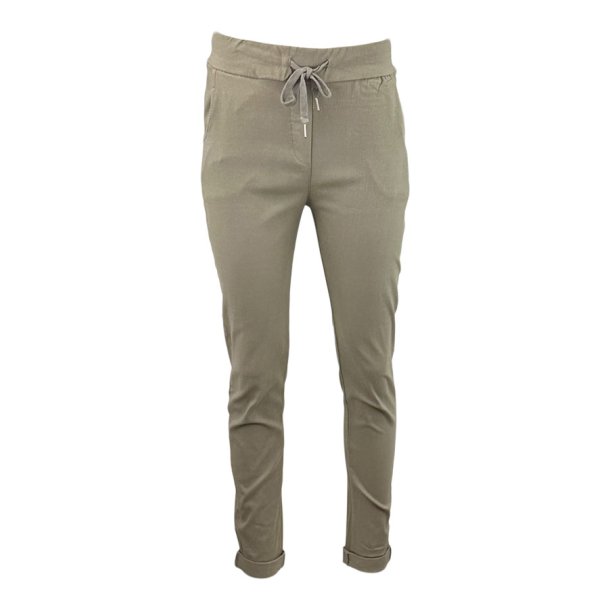Julie strechi pants, flere farver S/M-L/XL sand L/XL
