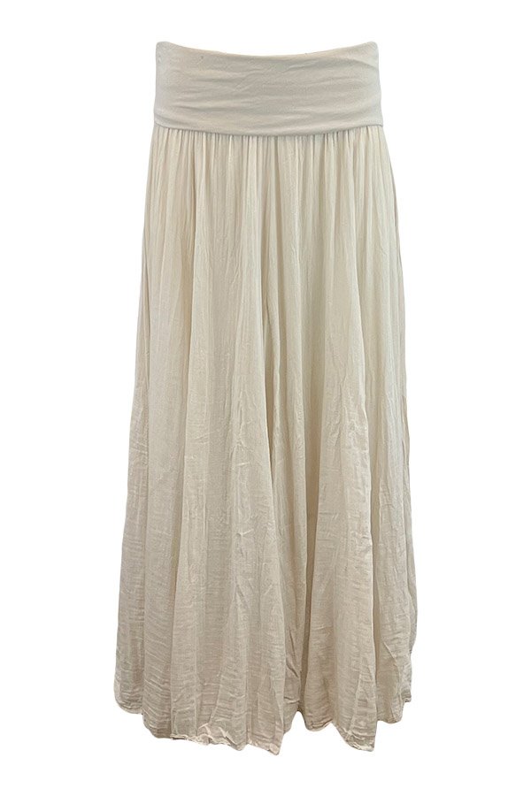 Skovbjerg cotton skirt sand