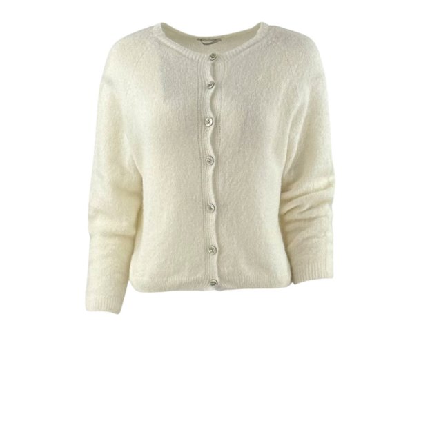 Freya baby alpace mix cardigan cream