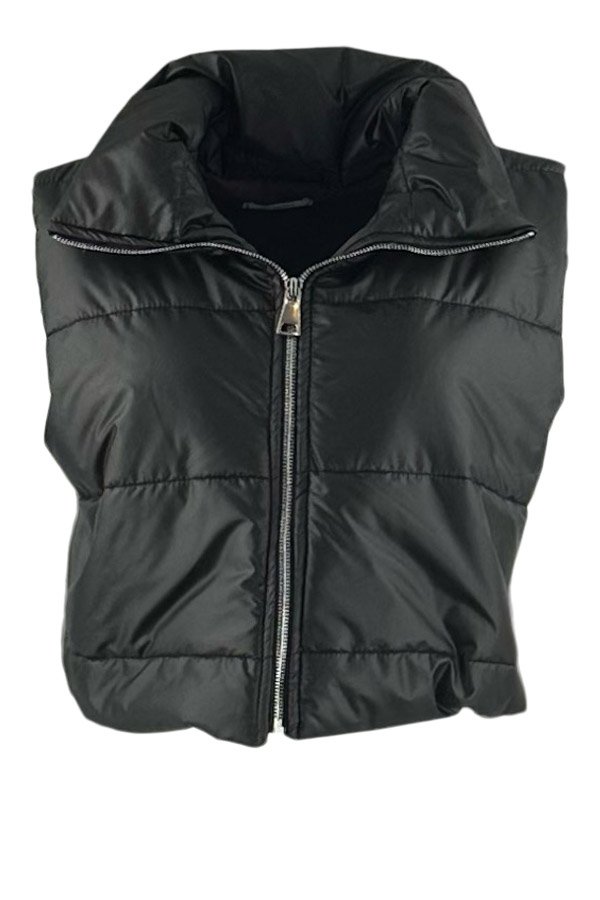 Dun vest Black