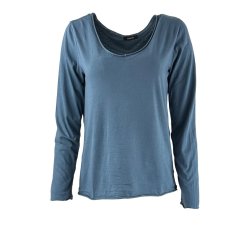 Basic cotton t-shirt one size L/S - 8 farver