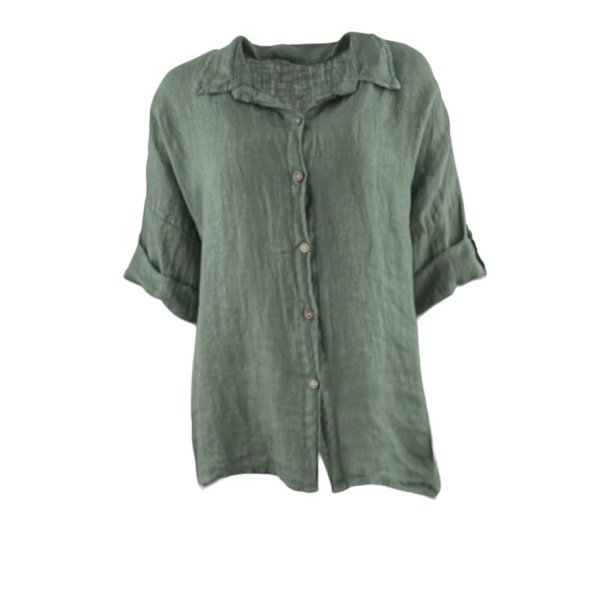 Catrin hr skjorte army green