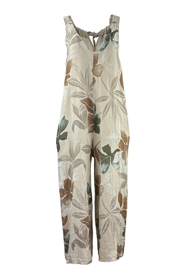 Hallo jumpsuit m/print