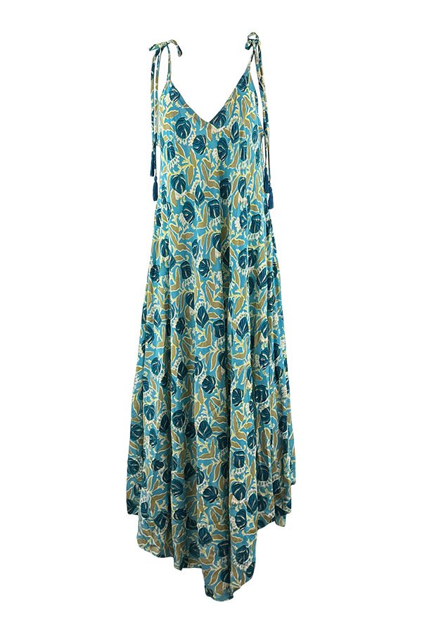 Unika silke strop kjole A size 8