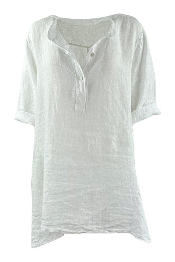 Lisa kaftan kjole white