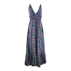 Unika silke strop kjole