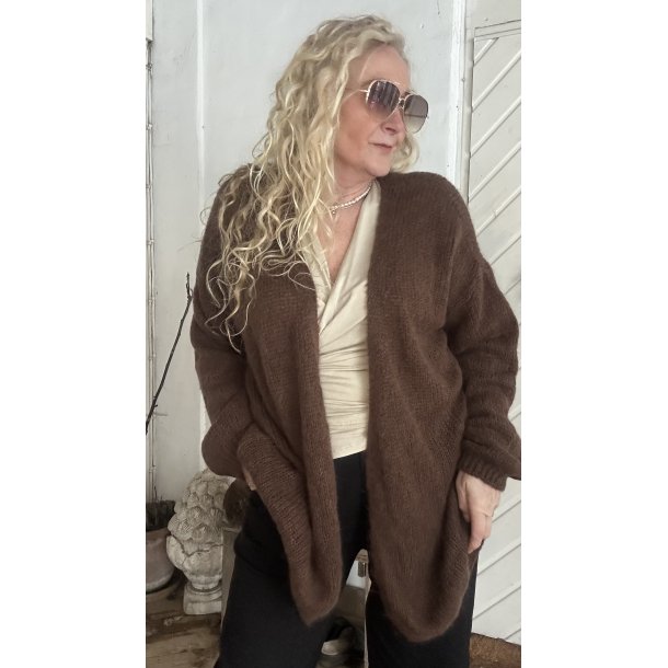 Kid Mohair mix cardigan Kitt