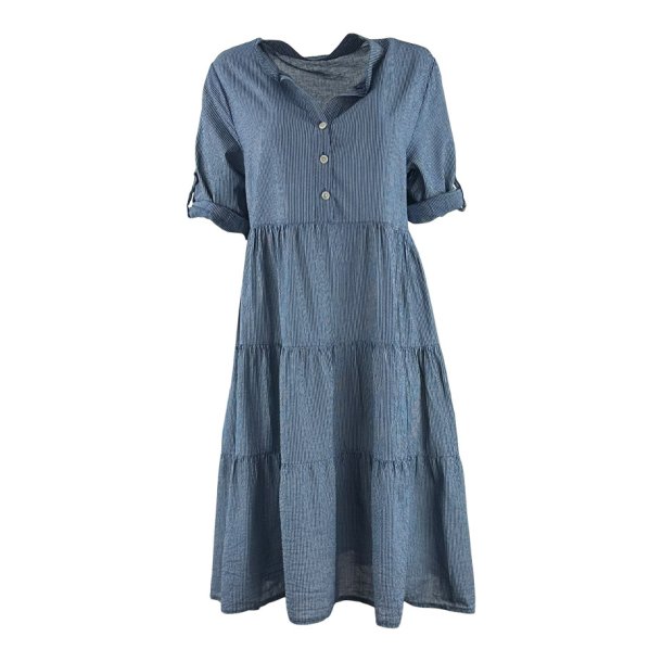 Fiona sommer kjole navy blue