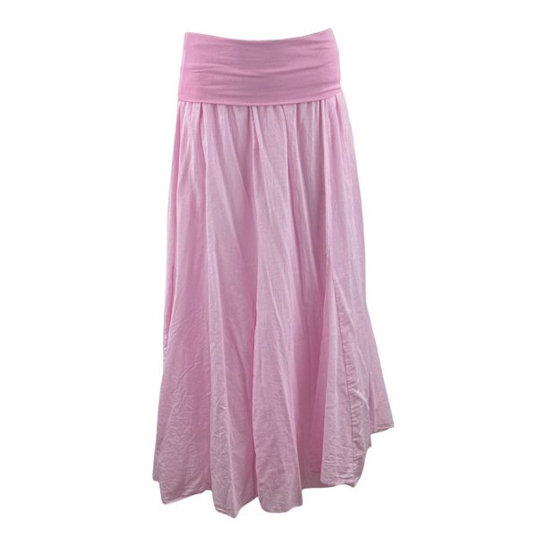 Cotton candy skirt flere farver rosa