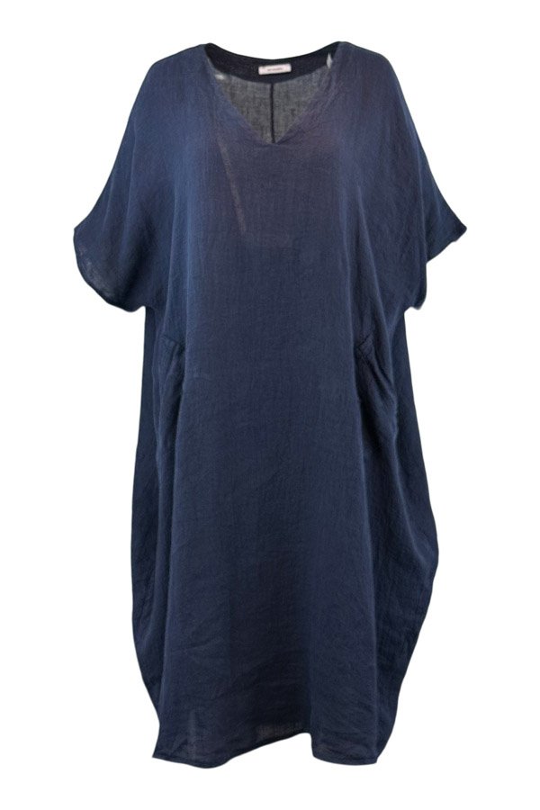 Eleanor hr kjole navy blue