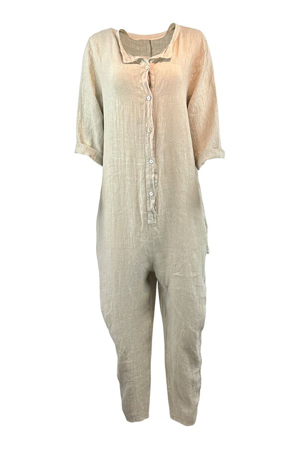 Ellie Jumpsuit hr S- XL. sand