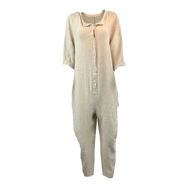 Ellie Jumpsuit hr S- XL. sand