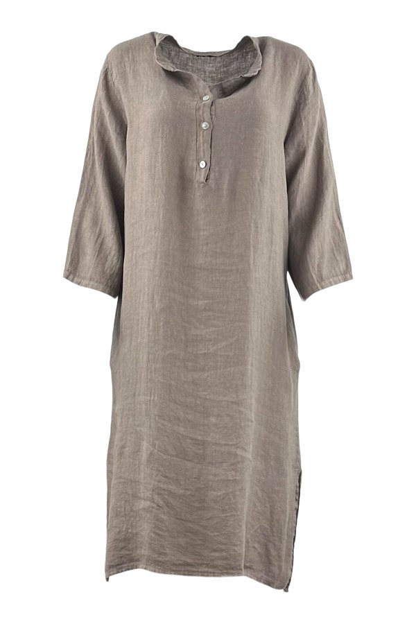 Kaftan Original w/pocket hør fango
