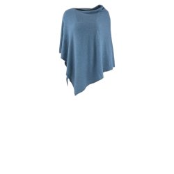 Cashmere mix poncho t22