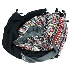 Trkkde med print &amp; kvaster