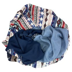 Trkkde med print &amp; kvaster