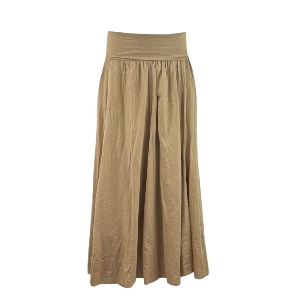 Skovbjerg cotton skirt camel