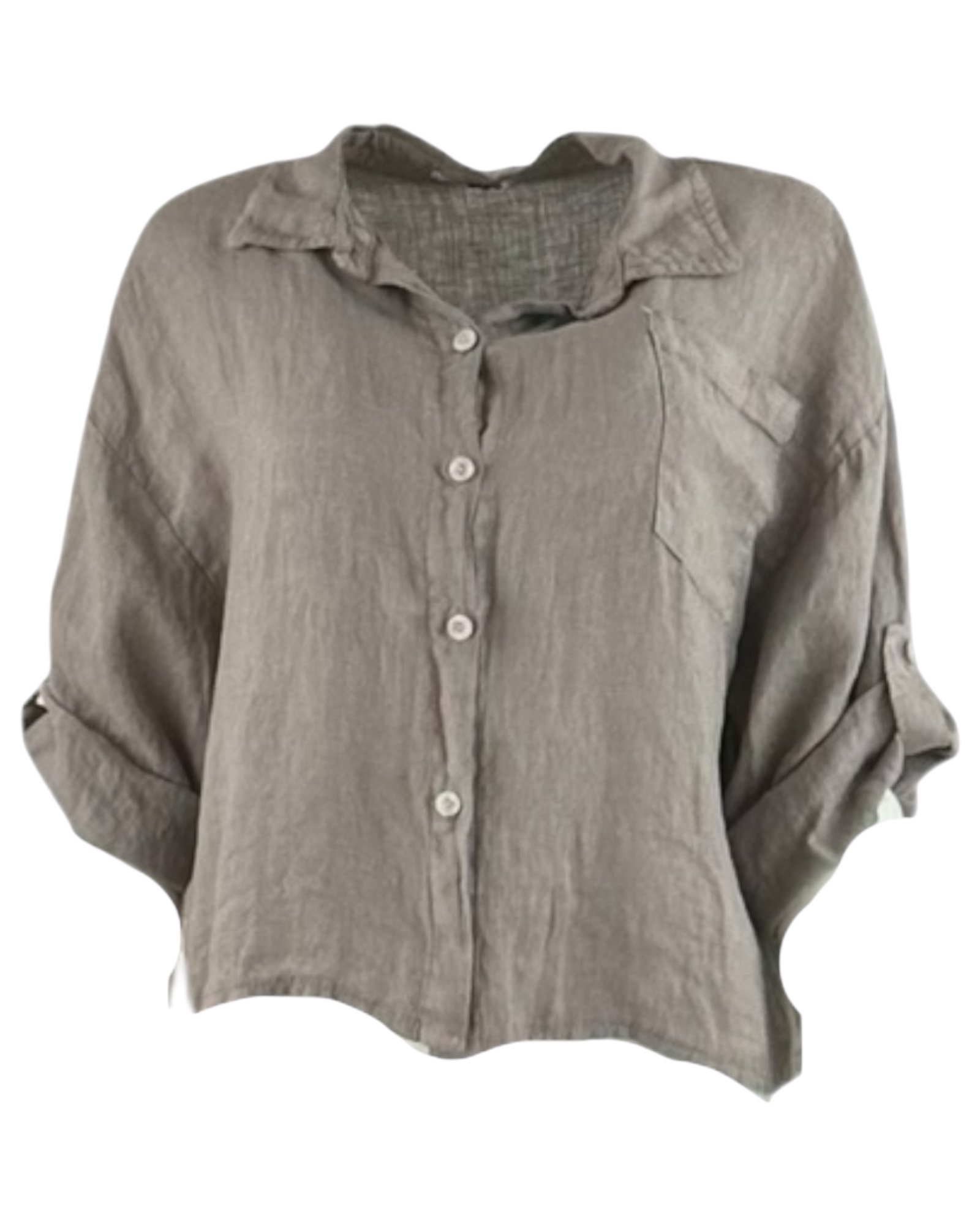 Hopeful jacket linen fango
