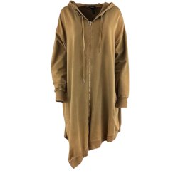 FUNGI sweats jakke asymetriske 