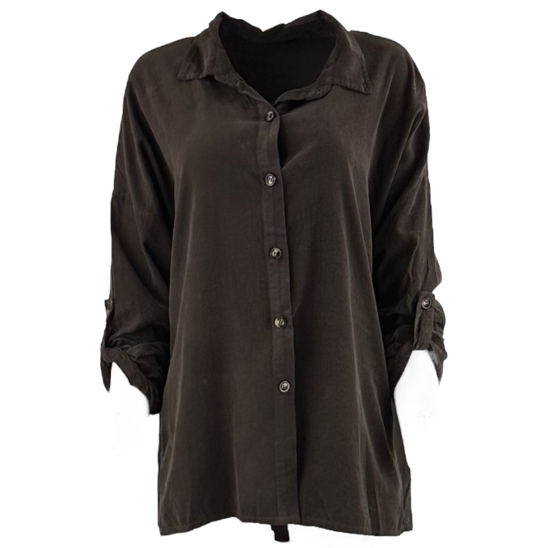 Fie skjorte baby fljl brown