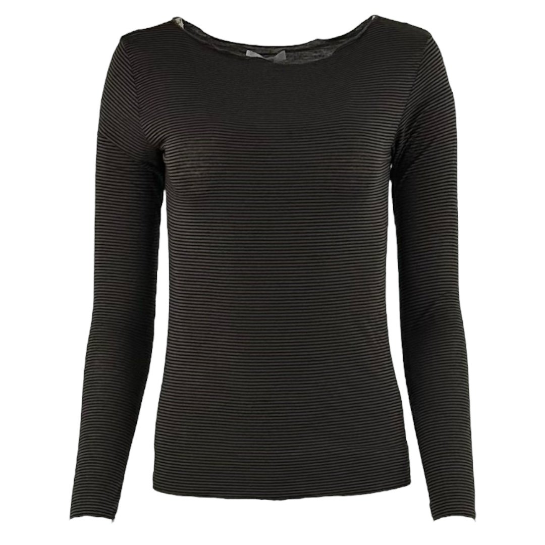 See through kashmire mix Tee