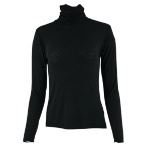 See Tee with roller neck