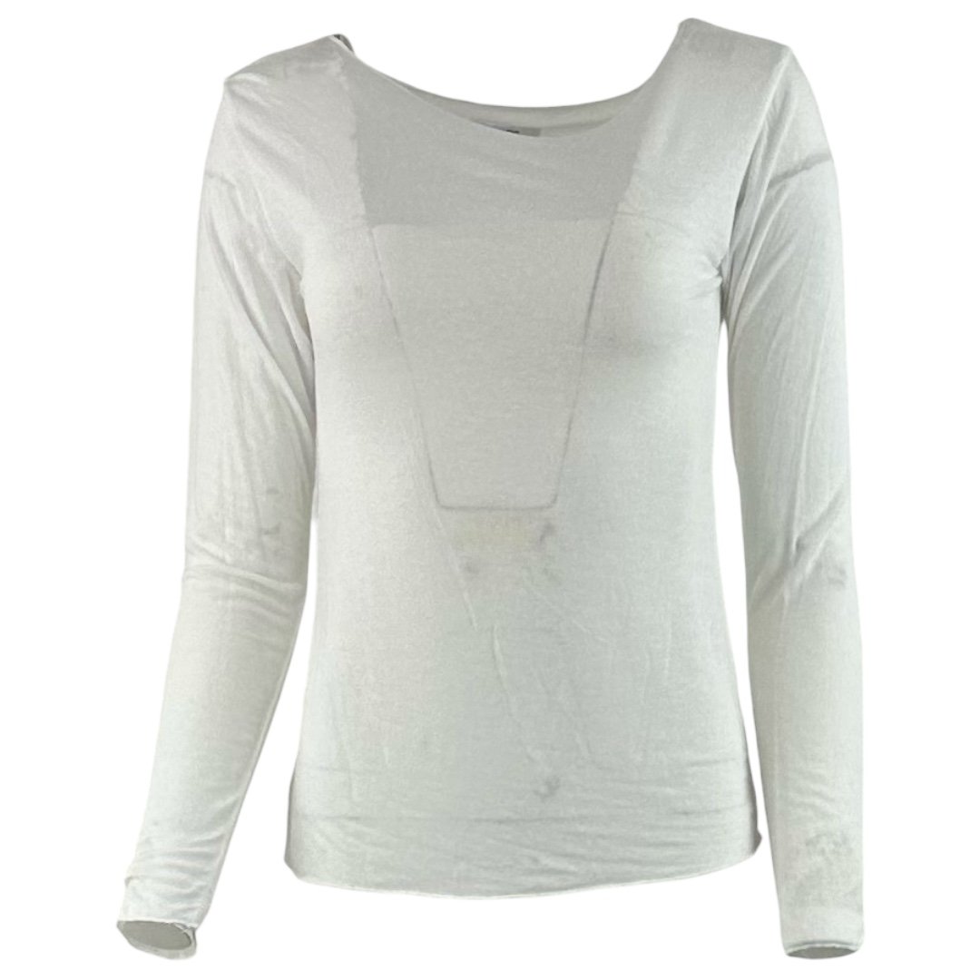 See tee Cille kashmire mix Tee white