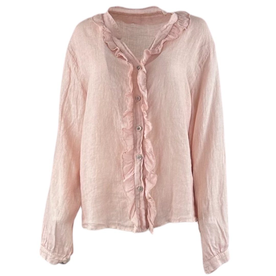 Endless h�r skjorte rosa