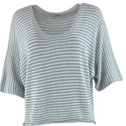 Bomulds stribet strik